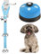 JIMEJV 2 Pack Dog Doorbells, Pet Training Bells for Go Outside Potty Training and Communication Device Large Loud Dog Bell Cat Puppy Interactive Toys Adjustable Strap Door Bell (Light Blue)