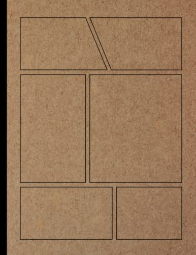 Blank Comic Book: Create Your Own Comic Book with 120 Different Templates; Blank Comic Strip Book for Kids, Teens, and Adults