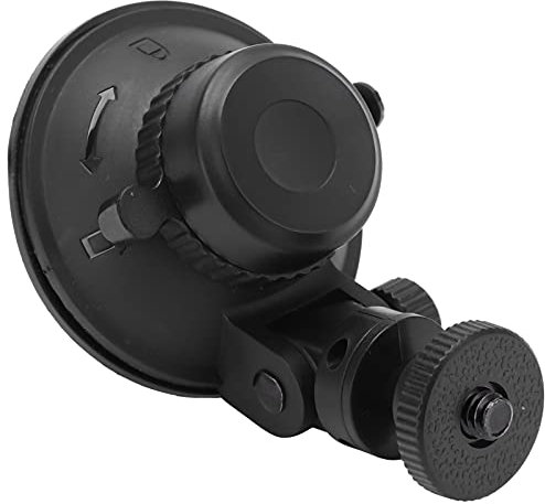 Tbest Otros Accesorios para Cámaras Deportivas, SJCAM Ventosa para Accesorios de Cámara de Acción para Montaje en Automóvil Soporte de Vidrio Soporte de Ventosa