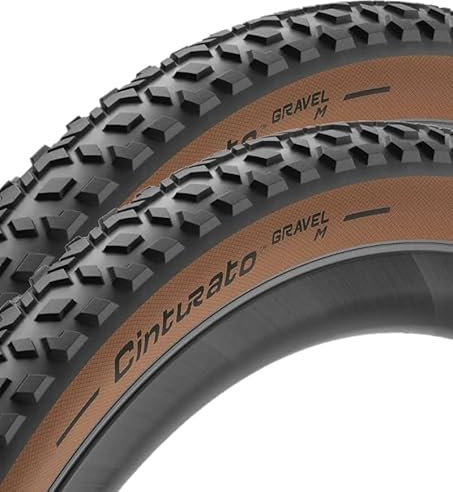Par (2 unidades) Cubierta Bicicleta Cinturato Gravel M 45-584 Classic