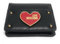 Portafoglio donna Love Moschino a libretto in ecopelle nero AS24MO08 JC5628 NERO