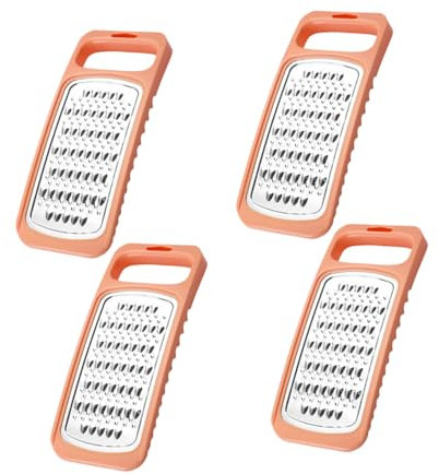 OSALADI 4stücke Multifunktionaler Gemüseschneider Teiliges Handheld Kartoffelschneider Und Reibe Aus Edelstahl Und Tragbar Für Gemüse Obst Und Karotten