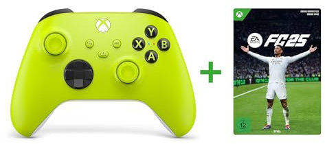 Xbox Wireless Controller – Electric Volt + EA SPORTS FC 25 Standard Edition One/Series X|S - Download Code