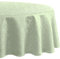 Romanstile Tischdecke rund abwaschbar 120 cm sabeigrün klein runde Jacquard Tischdecken Tischtuch Tafeldecke wasserabweisend für Frühling,Ostern,Outdoor,Garten,Geburtstag,Feste,Hochzeiten,Party