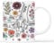 Geschenke Mall Personalisierte Oma, Mama Und Enkelkinder Blumen Hand In Hand Tasse - Personalisierte Geschenke für Mama, tasse mama, muttertag geschenk, geschenke für oma, ostern oma (Modell #3)