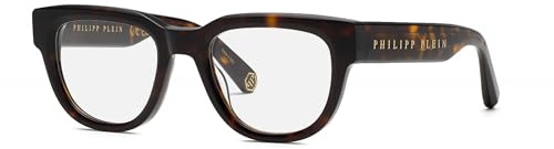 Philipp Plein VPP146M Avana scura lucida 51/21/150 Herren Brillen