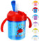 SUPPRUI Sippy Cup,280ml Baby Cup,Straw Cups with Handles,Spill-Proof Baby Sippy Cups,Water Bottles with Straw for Babies,BPA Free,Trainer Cups for 6+ Months (Blue)