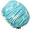 BATHVEVE Bonnet De Bain Étanche Double Couche Pour Et Cuisine Casquette De Bain Imperméable Design Unicorne Bleu