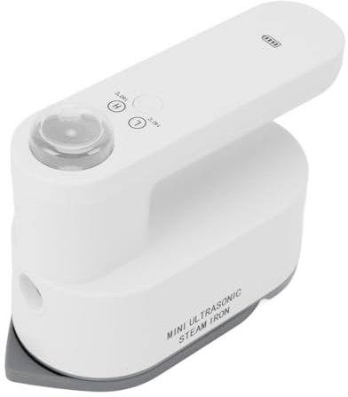 Vvikizy Portable Steamer Steam, Cordless Handheld Rechargeable Travel Steamer Iron, Dry Wet Steam Iron, Small Ironing Machine for Clothes Home Dormitory Travel Business