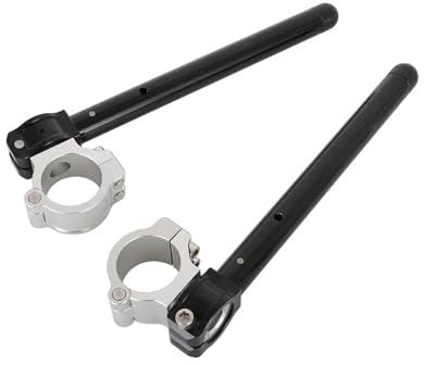 Guidon De Moto Universel Réglable CNC À Clipser Fourche 37 41 48 Mm Guidon Moto(41MM)