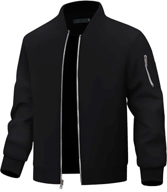 Autsel Blouson Homme Mi Saison Veste Décontracté Vestes Bomber Manteaux | Printemps, Automne, Été, Sport, Jacket, Casual, Lightweight, Windbreaker, Clothing, Outerwear, Fashion