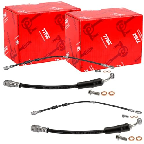 BandelOne enthält 4xTRW Bremsschlauch vorne+hinten passend für A3 8V Q3 Leon 5F