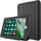 TECHGEAR D-Fence Étui pour iPad 9.7 (2017/2018) - Housse Coque Rigide, Protection Anti-Choc avec Support/Protection Écran Amovible Compatible pour iPad 9,7 5ème et 6ème gén [Noir Entier]