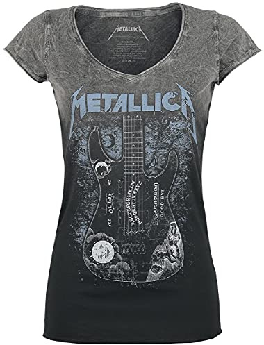 Metallica Ouija Guitar Frauen T-Shirt schwarz/grau Band-Merch, Bands