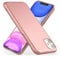 NALIA Coque Rigide Compatible avec iPhone 11, Slim Hardcase Finition Mate Mince Housse Protection Dure, Anti-Choc Cover Case Plastique Telephone Portable Bumper Etui Protege, Couleur:Rose Gold Or