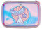 Smiggle Pencil Case 'Glitz' with Secret Mirror (Pearly Pink Mermaid)