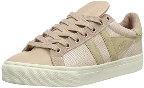 Gola Femme Orchid II Lizard Sneaker, Blush Pink/Gold, 37 EU