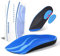 HOMENATUR Solette Ortopediche Fascite Plantare – Plantare Piede Piatto e Cavo – Media Solette Scarpe Uomo Donna – Supporto Arco – Plantari Alleviare Dolore Tallone (M 38-42)