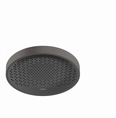 hansgrohe Duschkopf Regendusche Rainfinity (360mm, rund, 1 Strahlart) Brushed Black Chrome
