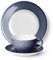 Dibbern SONDERAKTION - Originalware Solid Color - Kaffeetasse m.U. 0,25 + Teller 21 cm - indigo - NEU