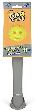 Scrub Daddy Seifenspender, selbststehend, silberfarben
