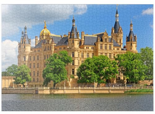 MyPuzzle Schweriner Schloss - Premium 1000 Teile Puzzle - MyPuzzle Sonderkollektion von Puzzle Galaxy