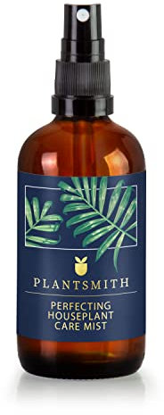 Plantsmith Perfecting Houseplant Care Mist, Premium Plant Spray for Indoor Plants, Growth Aid for Healthy Long Lasting Leaves & Flowers - 100ml Bottle