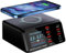 100W Multi USB Ladestation, Ladegerät Mehrere Geräte mit LED Bildschirm Wireless Schnell Charger Induktives Ladegerät 8 Port mit 18W QC3.0 USB und 20W PD-Schnellladungsport für iPhone Samung