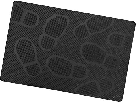 emmevi Zerbino Raschiafango Gomma Dentato Robusto 40x60 Cm Ingresso Antiscivolo Pulisci Scarpe mod.IMPRONTA
