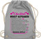 Turnbeutel Rucksack - JGA Junggesellenabschied Frauen - Braut Aufgaben I Mutprobe Checkliste - Unisize - Hellgrau - bride stoffbeutel brauttaschen bachelorette party aufgabe beutel brautrücksack