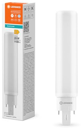 Ledvance Dulux D/E LED 10 W – 840 Blanc froid | Remplacement pour 26 W