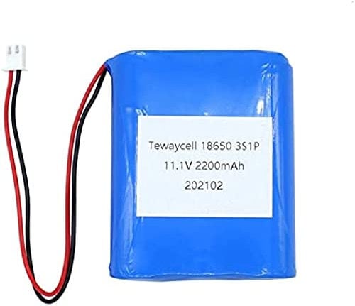 Rechargeable Lithium-ION Battery 11.1v 2200mah 3s1p 18650