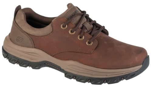 Skechers Knowlson - Leland 204920-DKBR, Herren, Halbschuhe, Dark Brown Leather