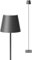 SIGOR Nuindie 2.0 Stehleuchte - Dimmbare LED Akku-Stehlampe Indoor & Outdoor, IP54 spritzwassergeschützt, Höhe 120 cm, aufladbar mit USB-C, 12 h Leuchtdauer, graphitgrau