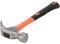 UNIBOS | 16oz Fiberglass Curved Claw Hammer 620 Grams Straight Claw Hammer, Solid Forged, Steel Curved Comfort Grip, Multipurpose Claw Hammer