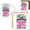 MUGGZ Mug, Card & Coaster Gift for Yorkshire - Nobody's Perfect But When You're from Yorkshire You're Pretty Damn Close! - Giftset - Made in The UK