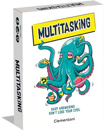 Clementoni Multitasking, EIN lustiges Gesellschaftsspiel, Hergestellt In Italien, Multicolor - 75109