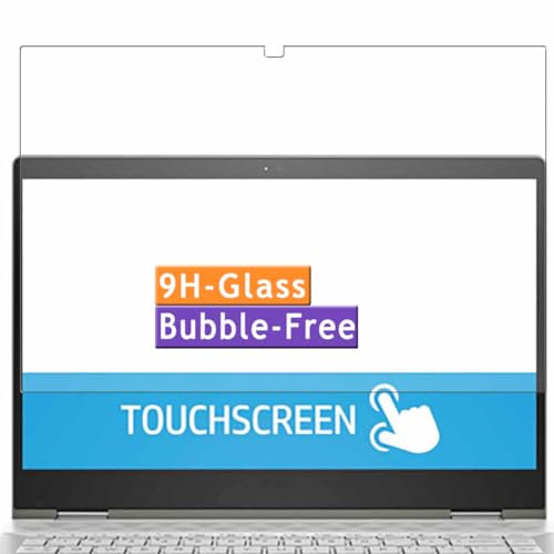 Vaxson Vetro Temperato Pellicola Protettiva, compatibile con HP Chromebook Plus x360 14b-cd 14b-cd0000 14 Laptop [Coprire Solo l'area Attiva] Screen Protector