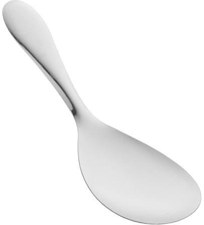 MAGICLULU 2st Reislöffel Aus Edelstahl Küchenutensilien Reispaddel Für Die Küche Praktischer Reislöffel Küchenwaren Reispaddel Für Den Haushalt Reispaddellöffel Rostfreier Stahl Silver