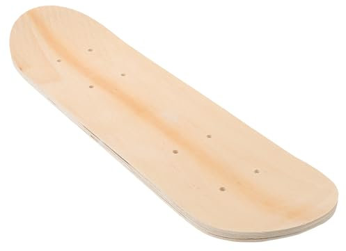 JOINPAYA DIY Handgezeichnetes Skateboard Für 7 Lagiges Ahornholz Blanko Skateboard Deck Ideal Für Graffiti Und Malerei Kreatives Für Kleine Künstler
