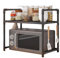 Generic 2 Tier Microwave Oven Rack Stand Storage Holder, Minimalist Style, Kitchen Shelf Organizer, Bakers Rack
