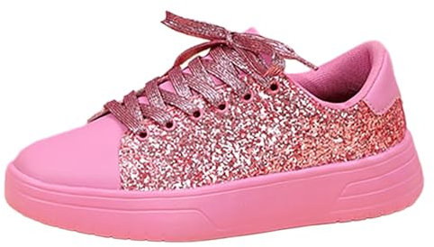 Sobzia Pailletten Sneaker Damen,Schuhe Silber,Chucks Schwarz,Silvester Deko,Brautschuhe,Damen Sneaker,Glitzer Schuhe Damen,