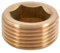 ORGEFY Kupfer 1/8 1/4 3/8 1/2 3/4 1 Außengewinde/Innengewinde Messingrohr Sechskantkopf Endkappe Stecker Fitting Kupplung Anschlussadapter-Sechskantstecker-3/8