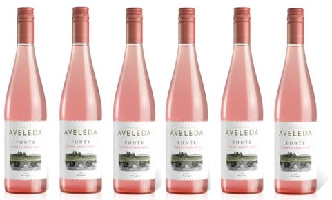 6x 0,75l - 2024er - Quinta de Aveleda - Fonte - Rosé - Vinho Verde D.O.P. - Portugal - Rosé-Wein trocken