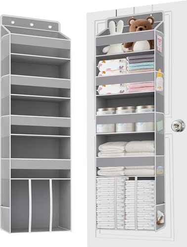 TAHAVICE Organizer da appendere porta(grigio)