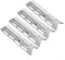 4Pcs Barbecue Heat Plate, Stainless Steel BBQ Spares Gas Grill Replacement Parts For Kenmore, For Master Forge, For Perfect Flame, For Uniflame