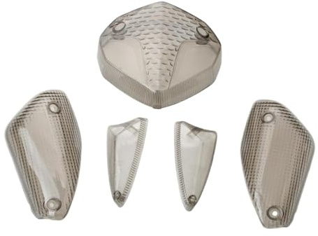 ScooterTurn Rücklicht-Linsen-Set, kompatibel mit Kfz-Motorradteilen NS50 Aerox 4 50 50cc Kompatibel mit Teilenummer 1PH-H3322-00 1PHH472100