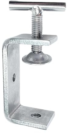 40mm C-Klemmen mit T-Griff, verstellbare Edelstahl C Klemme G-Klemme Trägerklemme für Holzwerk Schweiße