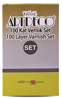 Artdeco 100-lacklack, set