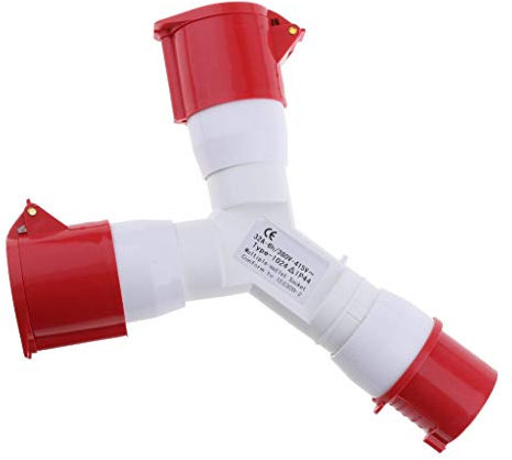 Backbayia 380v-415v 32a 4 pines Enchufe de corriente industrial/sitio Enchufe industrial Herramientas eléctricas a prueba de agua